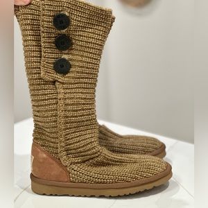 UGG Knit Sweater Boots Tall / Mid